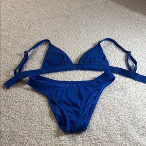 Women's Blue Bikini Set